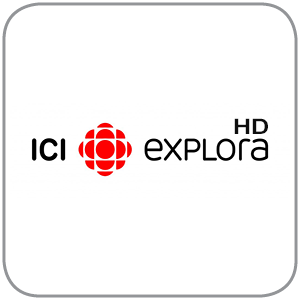 ICI Explora tv channel logo