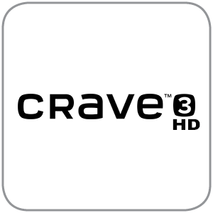 Crave 3 tv channel logo